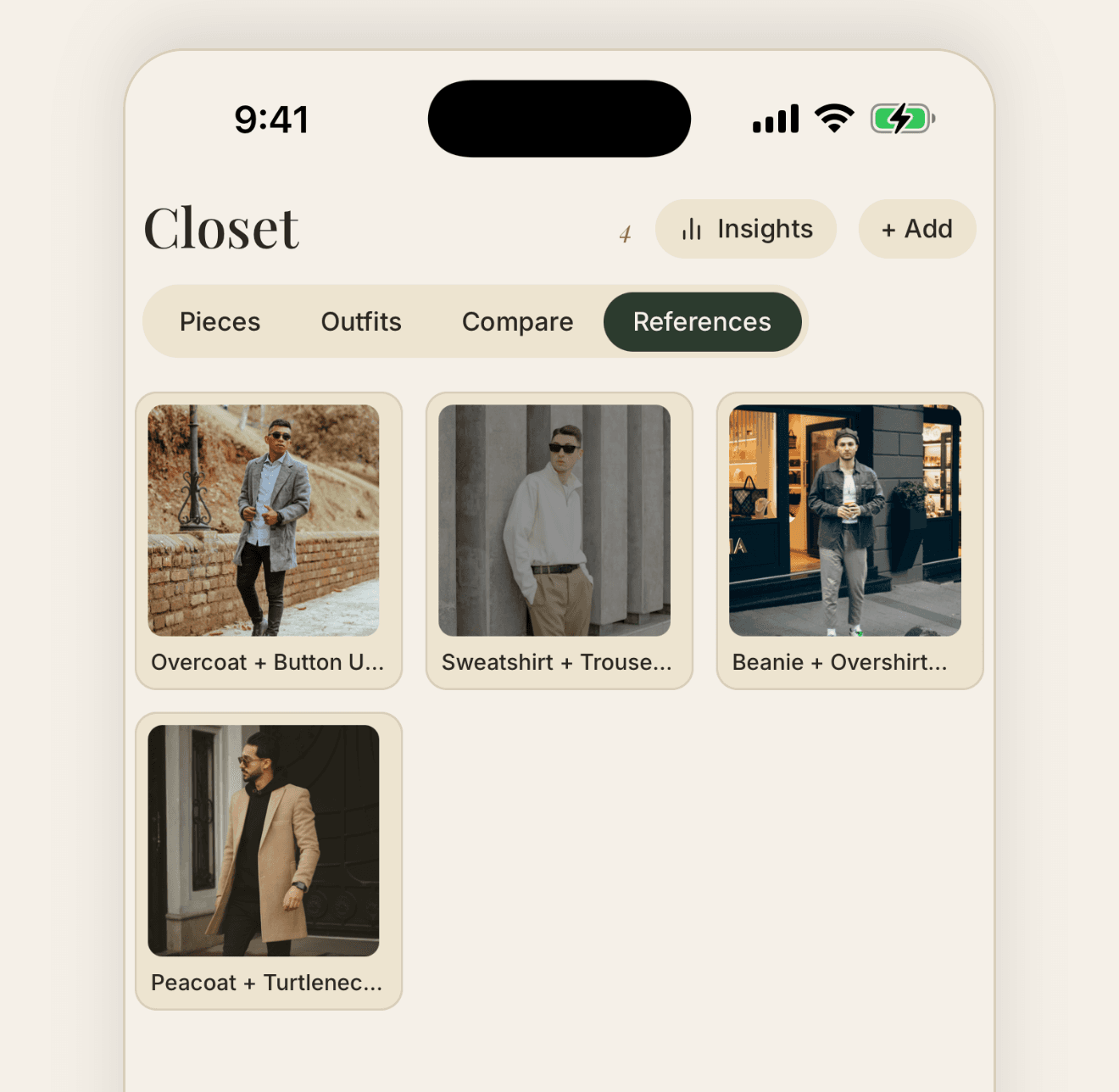 Loden app — it learns from your references